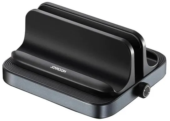 Joyroom Vertikalt Laptopstativ JR-ZS374 (Enkel Spor) Svart